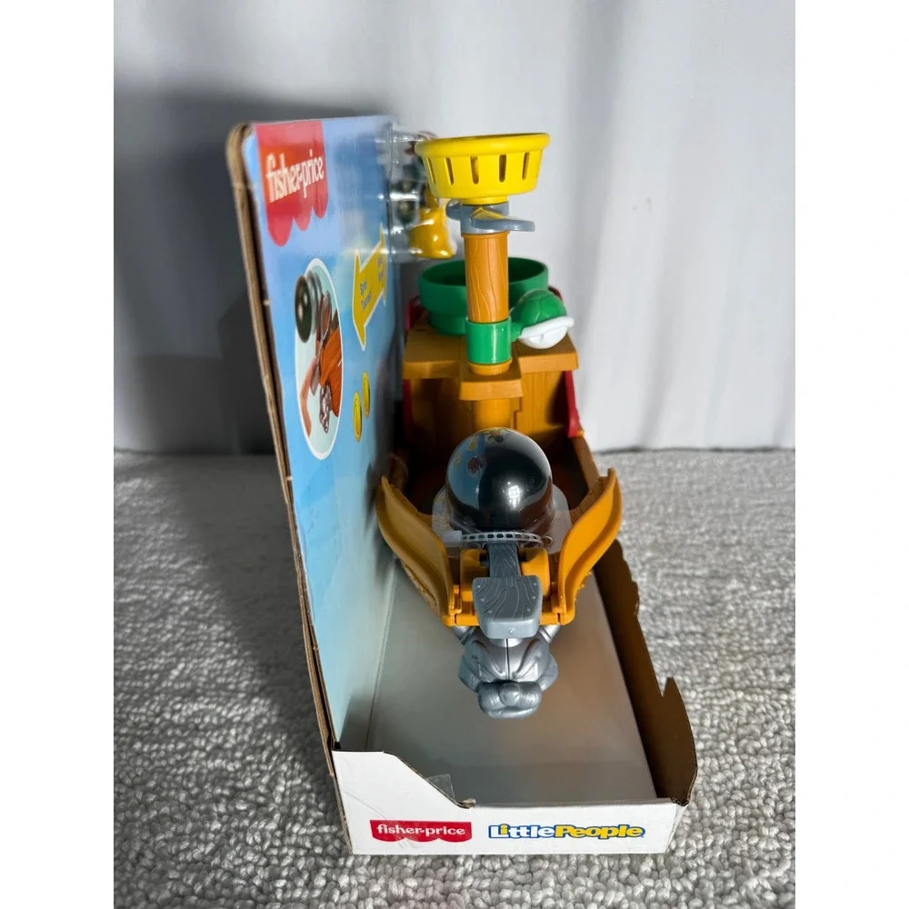Fisher-Price Little People Bowser's Airship‎ Super Mario Playset Toddler Toy